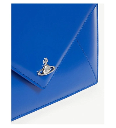 Shop Vivienne Westwood Vw Slg Private Pouch In Blue