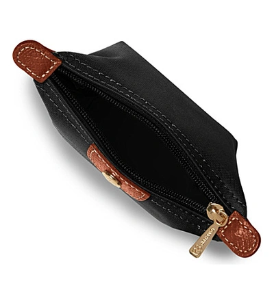 Shop Longchamp Le Pliage Small Coin Purse In Black