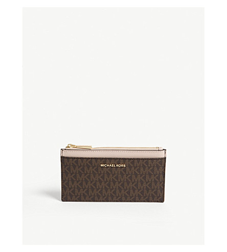 michael kors money pieces slim card case