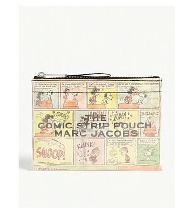 Shop Marc Jacobs The Comic Strip Pouch In Multi