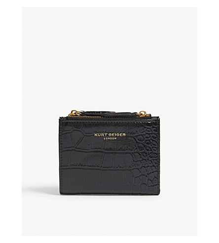 kurt geiger black purse
