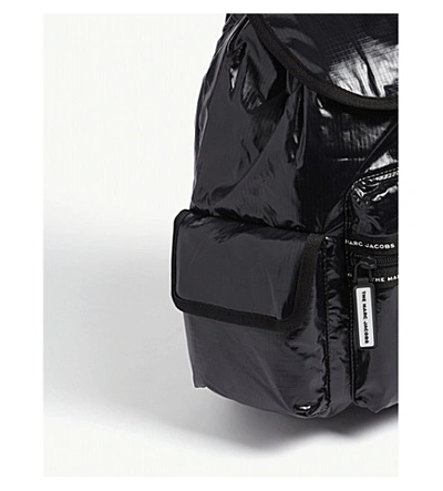 Shop Marc Jacobs Ripstop Nylon Backpack In Black