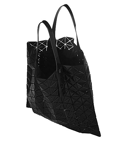 Bao Bao Issey Miyake Prism Lightweight Vinyl Tote Bag In Black | ModeSens