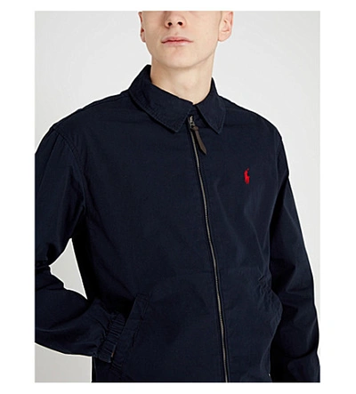 Shop Polo Ralph Lauren Bayport Cotton-twill Jacket In Aviator Navy