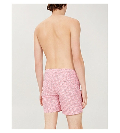 Shop Orlebar Brown Bulldog Swim Shorts In Pink