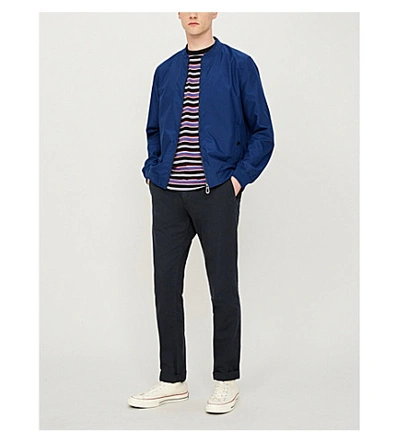 Ted baker len shop microfibre bomber jacket