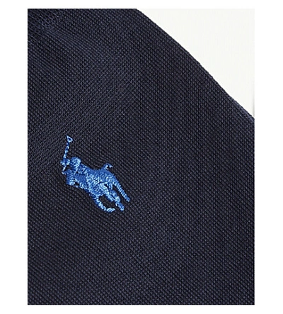 Shop Polo Ralph Lauren Fil D'ecosse Cotton Socks In Blue Navy