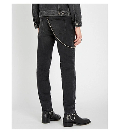 Shop The Kooples Slim-fit Tapered Jeans In Bla55