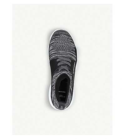 Shop Givenchy Jaws Knit Sneaker In Grey