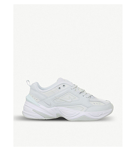 nike m2k tekno trainers in retro white
