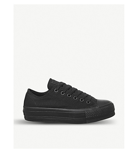 converse all star low leather trainers