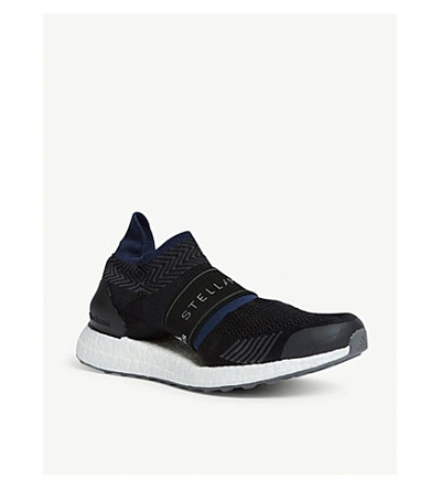 Shop Adidas By Stella Mccartney Ultraboost X 3d Trainers In Blk/wht Nigt Ind Sol Gry