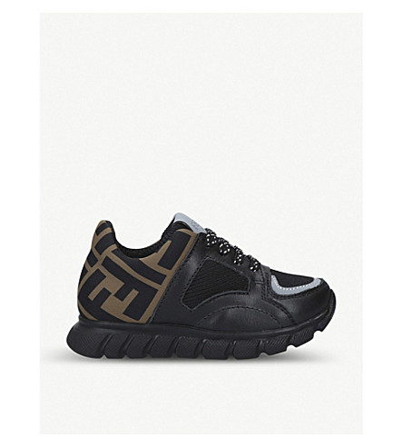 fendi trainers black