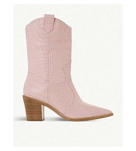dune pink boots
