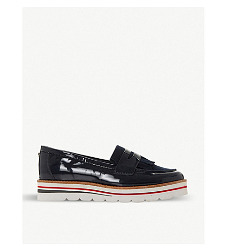 dune flatform loafers