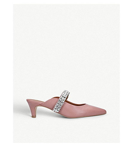 backless kitten heels