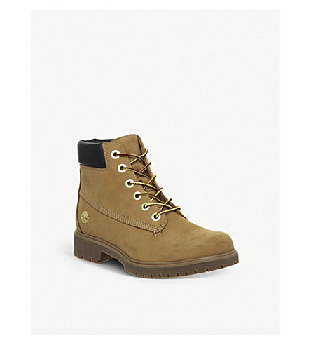 timberland slim premium 6 inch boots wheat nubuck