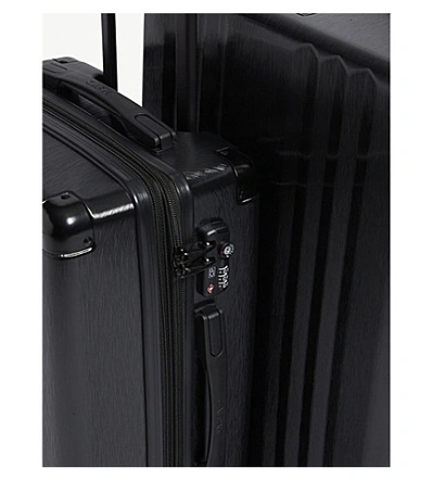 Shop Calpak Ambeur Set Of Three Suitcases In Black