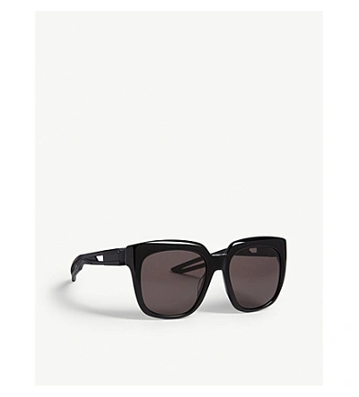 Shop Balenciaga Bb0025s Square-frame Sunglasses In Black