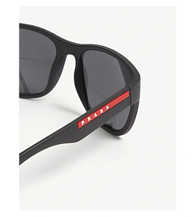 Prada Ps01u Square-frame Sunglasses In Black