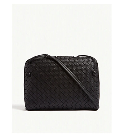 Shop Bottega Veneta Nodini Cross-body Bag In Black