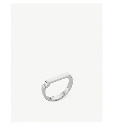 Shop Monica Vinader Signature Sterling Silver Ring
