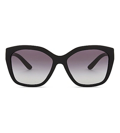 straf goud Componist Burberry Be4261 Irregular-frame Sunglasses In Black | ModeSens