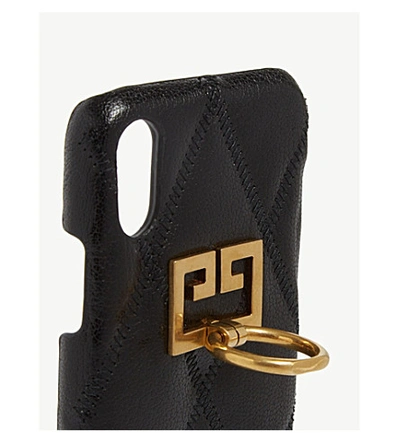 Shop Givenchy Gg Logo Iphone X/xs Case In Black
