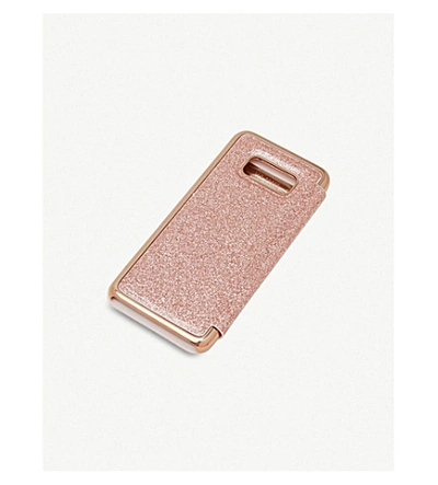 achtergrond cent Leidinggevende Ted Baker Sparkly Glitter Iphone Xs Max Folding Case In Baby Pink | ModeSens