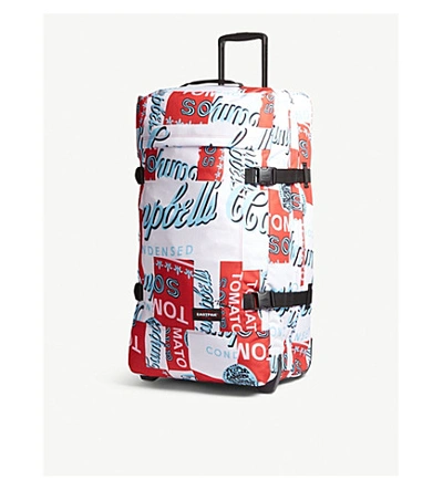 Eastpak Andy Warhol Campbell's Soup Tranverz Suitcase 79cm In Aw Tomato |  ModeSens