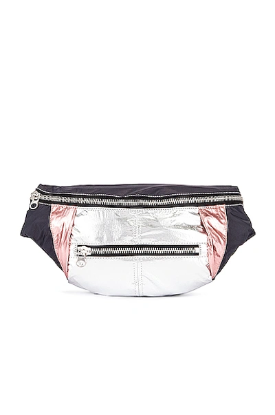 Shop Isabel Marant Noomi Fanny Pack In Faded Black
