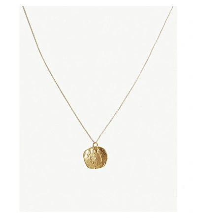 Shop Alighieri The Stranger Gold-plated Necklace