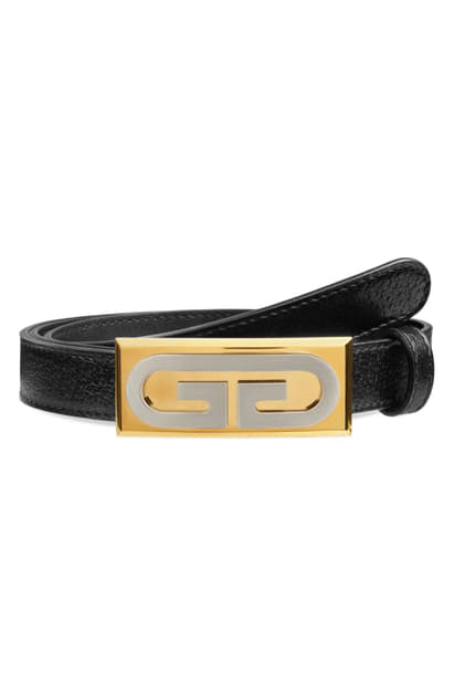 gucci gg leather belt