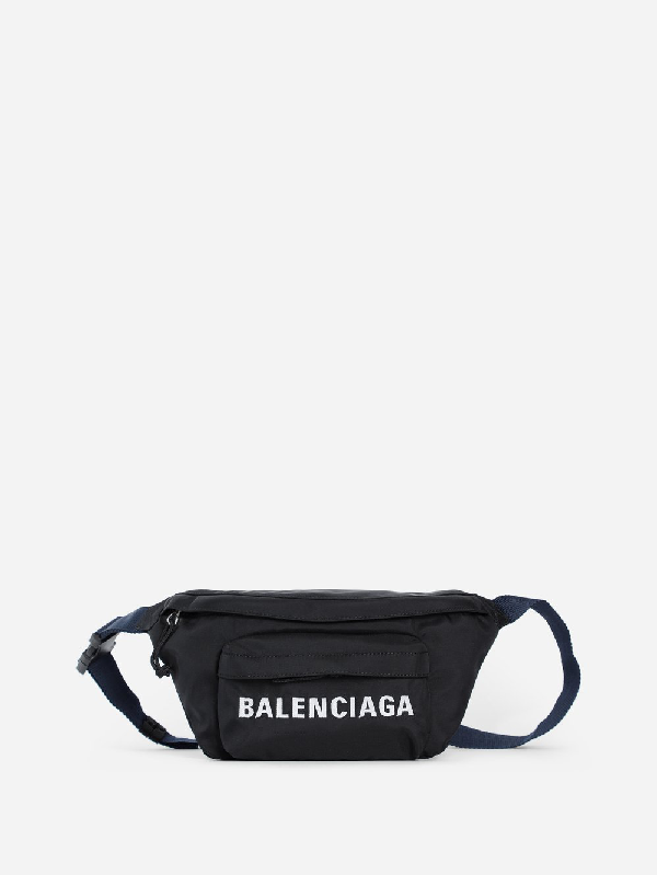 white balenciaga fanny pack