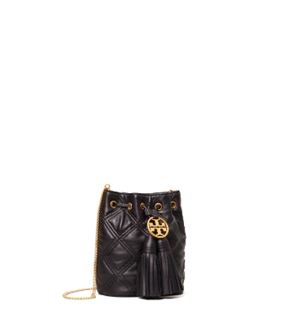 Tory Burch Chelsea Quilted Drawstring Bag In Black | ModeSens