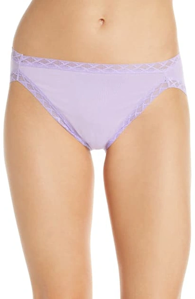 Shop Natori Bliss French Cut Briefs In Lily