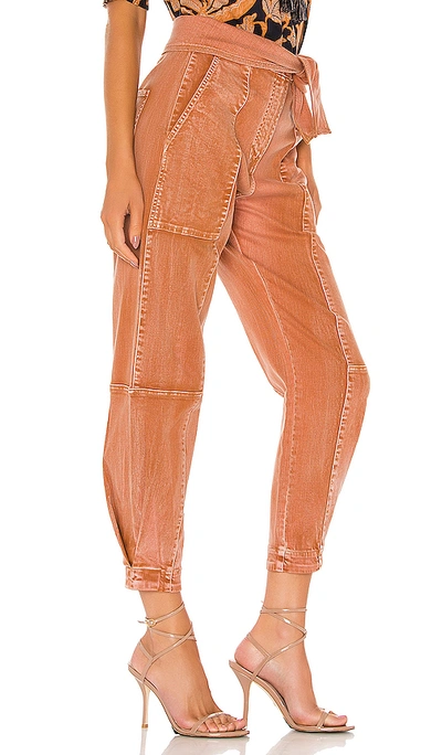 Shop Ulla Johnson Storm Jean In Rust Acid Wash