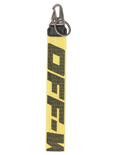 Shop Off-white Industrial Keyring In Giallo