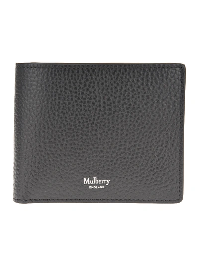 Shop Mulberry 8 Card Wallet In Black