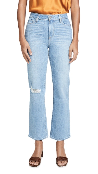 Shop Paige Atley Ankle Flare Jeans In Starstruck