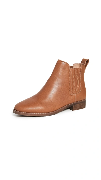 Shop Madewell The Ainsley Chelsea Boots In English Saddle