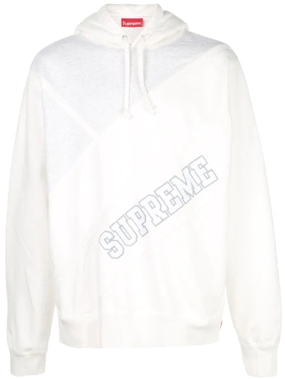 Shop Supreme Logo Print Hoodie In White