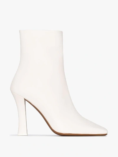Shop Neous White Ionopsis 100 Ankle Leather Boots