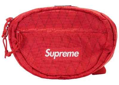 Pre-owned Supreme Waist Bag (fw18) Red