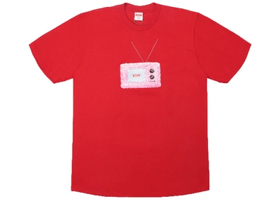 Pre-owned Supreme  Tv Tee Red