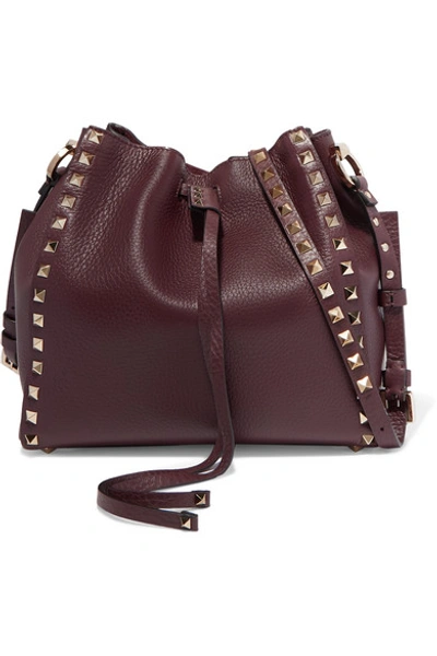 Shop Valentino Burgundy