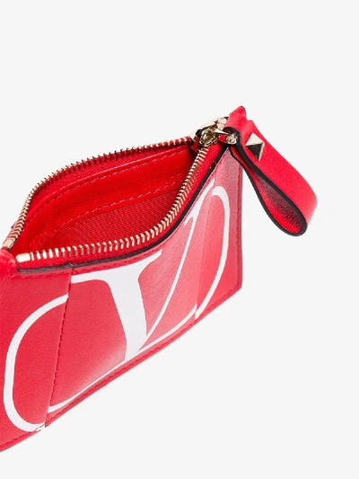 Shop Valentino Clutch Mit Logo In Red