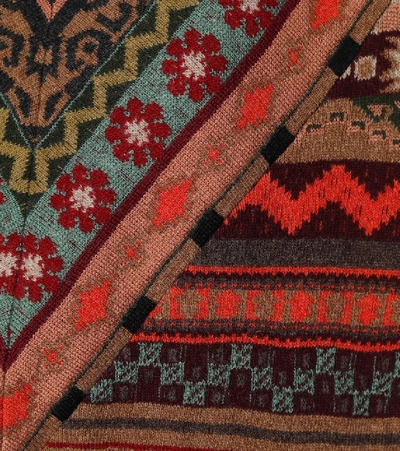 Shop Etro Wool Sweater In Multicoloured