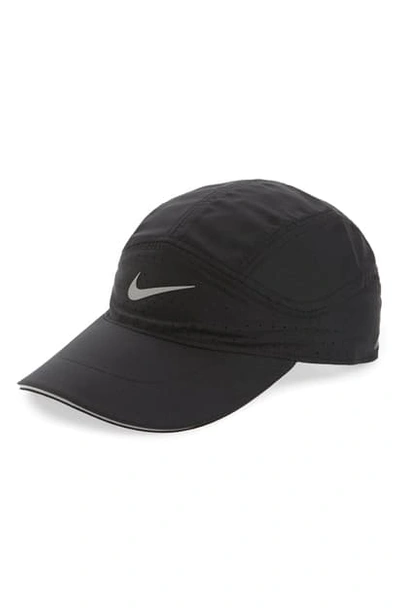 Shop Nike Aerobill Tailwind Elite Baseball Cap In Black