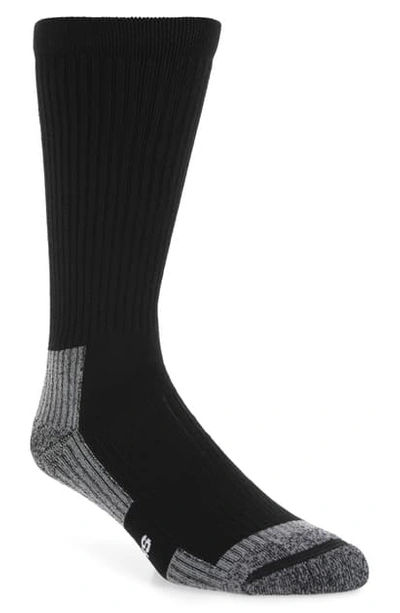 Shop Rick Owens Calzini In Maglia Hiking Socks In Black
